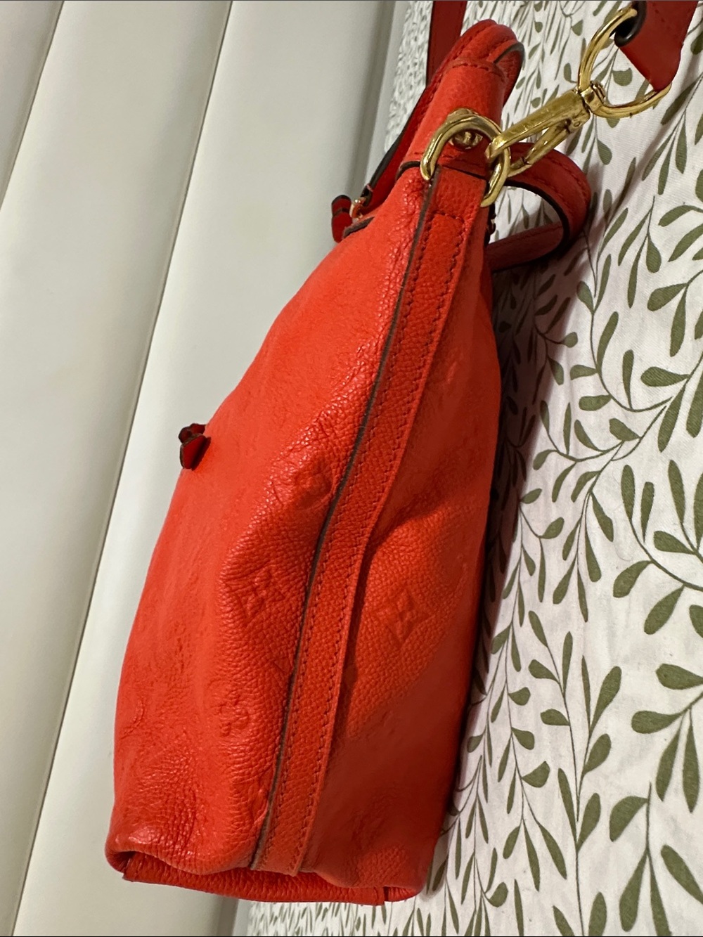 Louis Vuitton Bastille Orange Empreinte Leather - Picture 4 of 15